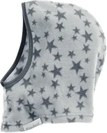 Czapki damskie - Playshoes Dziecięca czapka polarowa unisex w gwiazdki, miękka i oddychająca, 33 – szary, jeden rozmiar - miniaturka - grafika 1