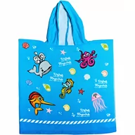 Okrycia kąpielowe dla dzieci - Pelerynka Plażowa Dla Dzieci Ręcznik Plażowy R. M - miniaturka - grafika 1