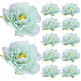 Główki Kwiatowe 12 szt Mięta-Fiolet KR349H - Sztuczne kwiaty - miniaturka - grafika 1