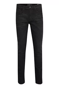 Blend BHJet fit NOOS fit - NOOS męskie spodnie jeansowe Denim Slim Fit, 200297/Denim Black, 28W / 32L - Spodenki męskie - miniaturka - grafika 1