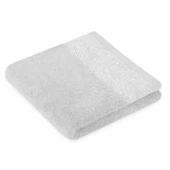Ręczniki - Ręcznik ALLIUM kolor szary styl klasyczny 50x90+70x130 ameliahome - TOWEL/AH/ALLIUM/SILV/SET50x90+70x130 - miniaturka - grafika 1