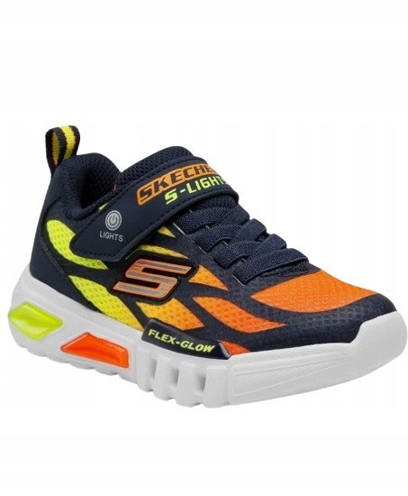 SKECHERS SNEAKERSY CHŁOPIĘCE NA RZEPY NISKIE WYGODNE 27 1J0A