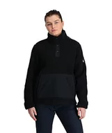 Kurtki damskie - Spyder SLOPE SHERPA Fleece kurtka damska, czarna, L - miniaturka - grafika 1