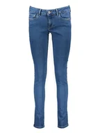 Spodenki damskie - Pepe Jeans Dżinsy - Skinny fit - w kolorze niebieskim - miniaturka - grafika 1