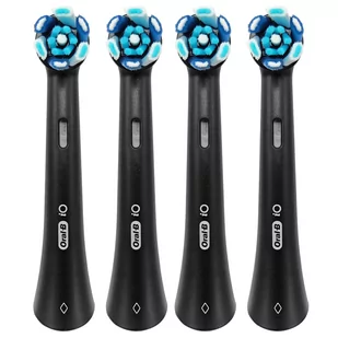 Końcówki szczoteczki Oral-B iO Ultimate Clean Black x4 - Końcówki do szczoteczek elektrycznych - miniaturka - grafika 1