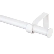 Karnisze - Karnisz Oslo 240 cm pojedynczy biały 19 mm - miniaturka - grafika 1