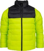 Kurtki narciarskie - 4f Kurtka puchowa dla chłopca 4F zielono-czarna 4FJSS23TDJAM077 45S 146cm - miniaturka - grafika 1