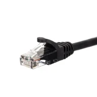 Kable miedziane - NETRACK RJ45 - RJ45 6 UTP 0.5 m Czarny 0.5 Patchcord - miniaturka - grafika 1