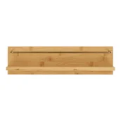Półki do salonu - Półka ścienna Man, bambus, naturalny 45x10x12 cm - miniaturka - grafika 1