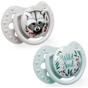 Smoczki uspokajające - Lovi Lovi Dynamiczny smoczek uspokajający 0-3 m-ce Wild Soul Boy - 2 szt. - miniaturka - grafika 1