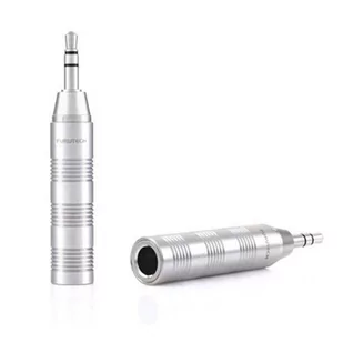 Furutech ADL ADL F35(R) Rodowany adapter stereo 6,3 mm na 3,5 mm - Złącza, przejściówki, adaptery - miniaturka - grafika 1