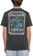 Koszulki męskie - t-shirt VOLCOM SAXY CAT TEE Stealth - miniaturka - grafika 1