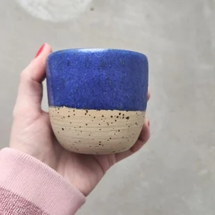 POTPOTSTUDIO Ceramiczny kubek POTPOTSTUDIO Szafir 200 ml 9368-uniw - Kubki - miniaturka - grafika 1