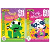 Zeszyty szkolne - Zeszyt Papierów kolorowych A4/8K matowy - Fresh - miniaturka - grafika 1