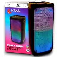 Głośniki przenośne - KOLOROWY MEGAGŁOŚNIK Przenośny 10W Duża Moc Imprezowy Gadżet Super Dźwięk - miniaturka - grafika 1