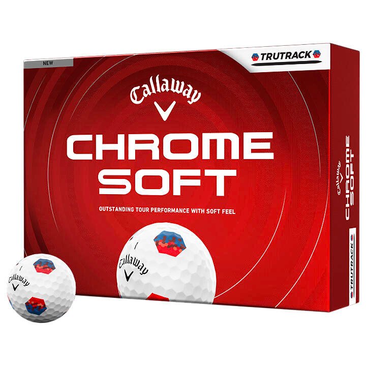 Piłki golfowe Callaway Chrome Soft 26 White 360 TruTrack