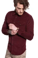 Koszule męskie - Koszula Koszula Lee Clean Western Shirt Burgundy L644Mrmf-S - miniaturka - grafika 1