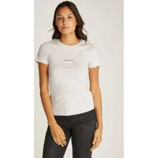 CALVIN KLEIN JEANS T-shirt | Regular Fit - Koszulki i topy damskie - miniaturka - grafika 1