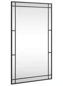 Lustra - Prostokątne Lustro W Stylu Loft Z Czarną Ramą B3-R32 - miniaturka - grafika 1