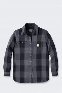 Koszula Wierzchnia Carhartt Twill Shirt Jac Black - Kurtki męskie - miniaturka - grafika 1