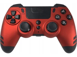 Kontroler bezprzewodowy STEELPLAY Slimpack Red do konsoli PS4/PC - Kontrolery gier na PC - miniaturka - grafika 1