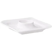 Miski i półmiski - Dajar Naczynie na jajko Fala / Kubiko 12,5 x 12,5 cm AMBITION - miniaturka - grafika 1