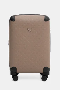 Guess walizka WILDER MEDIUM kolor beżowy TWDP74 52982 - Walizki - miniaturka - grafika 1