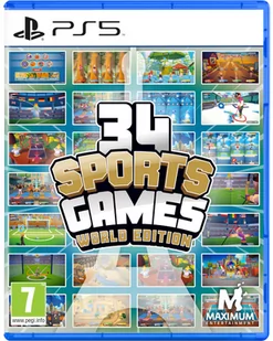 34 Sports Games World Edition GRA PS5 - Gry PlayStation 5 - miniaturka - grafika 1