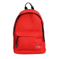 Plecaki - Plecak Lacoste Néocroc Unisex Materiałowy Czerwony S - NH2860NE-883 - miniaturka - grafika 1