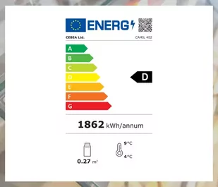 Lada cukiernicza CAMIL 402 CEBEA - Szafy i witryny chłodnicze - miniaturka - grafika 4