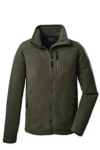 G.I.G.A. DX (GIGEQ Męska kurtka polarowa Casual GW 17 MN KNTFLC JCKT, oliwkowa, 4XL, 38544-000 - Kurtki męskie - miniaturka - grafika 1