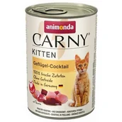 Mokra karma dla kotów - Animonda Carny Kitten puszka mieszanka mięs drobiowych 400 g 00656 - miniaturka - grafika 1