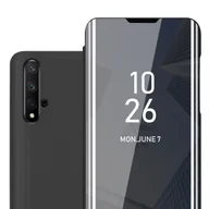 Etui i futerały do telefonów - Etui na telefon komórkowy Cadorabo do Honor 20 / 20S / Huawei NOVA 5T w kolorze czarnym z tylną okładką ochronną etui na książkę - miniaturka - grafika 1