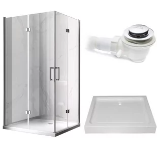 Zestaw Kabina Prysznicowa Chrom 100X80 uchylna + brodzik 96880178 - Kabiny prysznicowe Zestaw Kabina Prysznicowa Chrom 100X80 uchylna + brodzik 96880178 - Kabiny prysznicowe - miniaturka - grafika 1