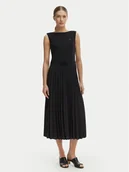 Sukienki - Tommy Hilfiger Sukienka codzienna WW0WW49312 Czarny Regular Fit - miniaturka - grafika 1