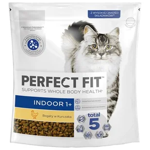 Karma dla kota PERFECT FIT Indoor Kurczak 750 g - Sucha karma dla kotów - miniaturka - grafika 1