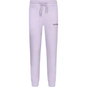 Spodnie sportowe damskie - Calvin Klein Jeans Spodnie dresowe | Regular Fit - miniaturka - grafika 1