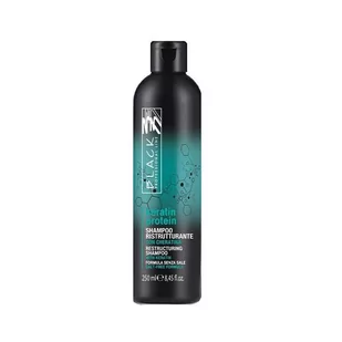 Black, Keratin Protein - Szampon regenerujący, 250 ml - Szampony do włosów - miniaturka - grafika 1