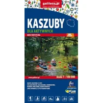 Kaszuby dla aktywnych - Mapa turystyczna - Przewodniki - miniaturka - grafika 1