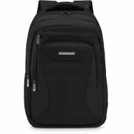 Torby na laptopy - Duży plecak męski szkolny sportowy, plecak na laptopa 16” czarny Zagatto - miniaturka - grafika 1