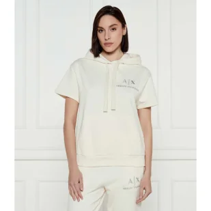 Armani Exchange Bluza Regular Fit - Bluzy damskie - miniaturka - grafika 1