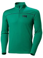 Koszulki sportowe męskie - Helly Hansen Koszulka funkcyjna w kolorze zielonym - miniaturka - grafika 1