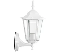 Lampy ogrodowe - Kinkiet zewnętrzny 1xE27/60W/230V IP44 biały - miniaturka - grafika 1