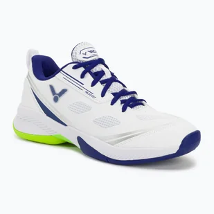 Buty do badmintona męskie VICTOR A610III AB white/navy - Buty sportowe męskie - miniaturka - grafika 1