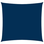 Parasole ogrodowe - vidaXL Kwadratowy żagiel ogrodowy, tkanina Oxford 3,6x3,6 m, niebieski vidaXL - miniaturka - grafika 1