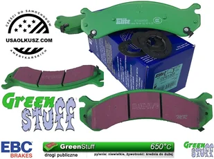 Przednie klocki hamulcowe EBC GreenStuff Chevrolet Silverado 2001-2010 - Klocki hamulcowe - miniaturka - grafika 1