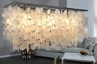 Lampy sufitowe - Invicta Interior Lampa wisząca Pearl 80cm i-22850 - miniaturka - grafika 1