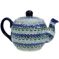 Czajniki na gaz - Ceramiczna czajnik kula Ceramika Bolesławiec - miniaturka - grafika 1