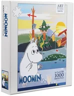 Puzzle - Puzzle 1000 Artystyczne Muminki Na Moście - miniaturka - grafika 1