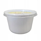 Pojemniki kuchenne - Pojemnik Styropianowy Na Zupę Szczelny Wielorazowy XPP 450ml 50 Szt Wieczko - miniaturka - grafika 1